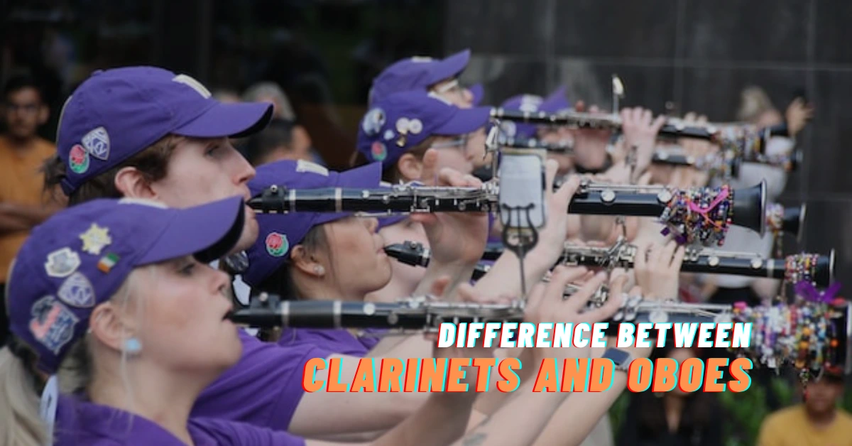 Difference between Clarinets and Oboes